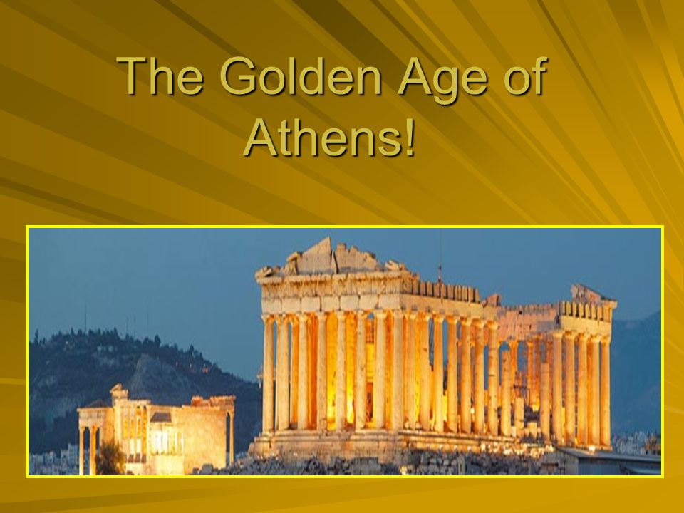 Golden age of athens